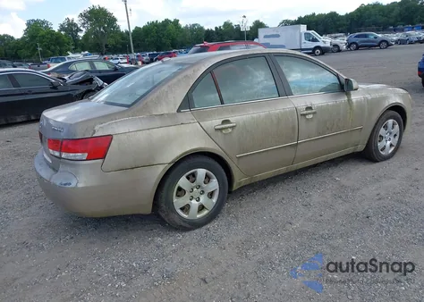 2007 Hyundai Sonata Gls from USA, damaged, VIN 5NPET46C07H269005